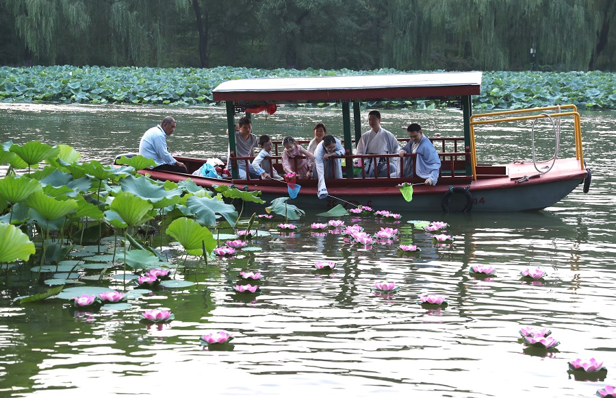 北京：七夕傳統文化節日活動在圓明園遺址公園舉辦