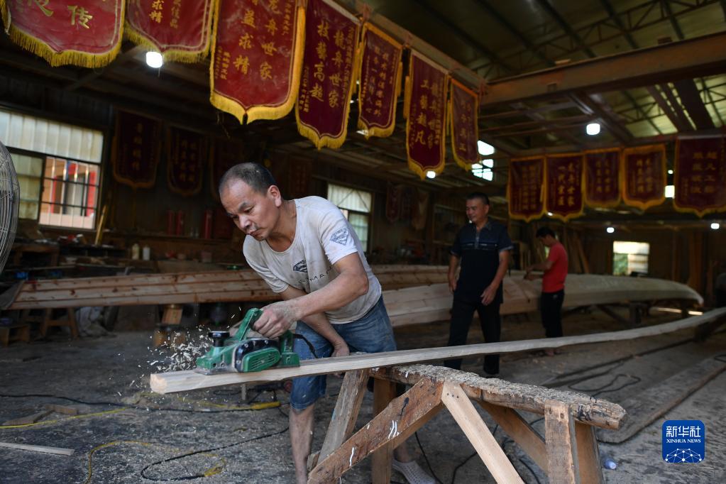 匠心造“龍”——福建“龍舟村”傳承造船技藝數百年