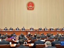 十四屆全國人大常委會第一次會議在京舉行 趙樂際主持