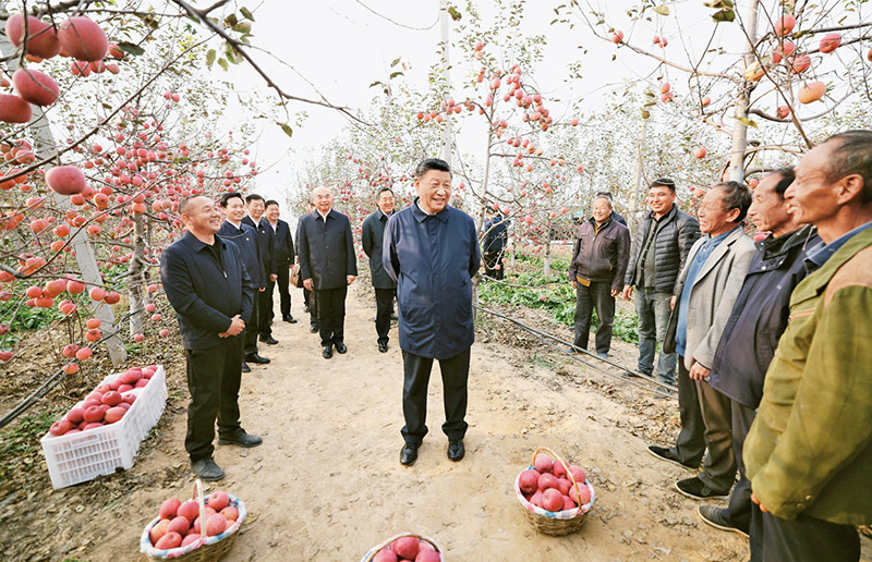 習近平：為實現黨的二十大確定的目標任務而團結奮鬥