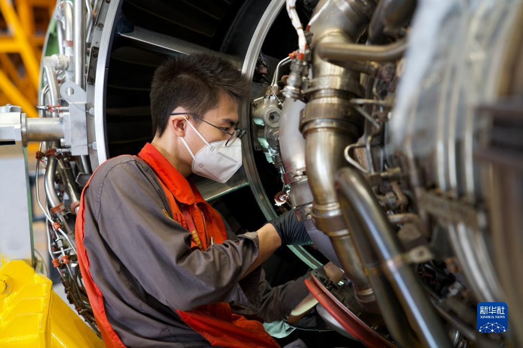 海南自貿港迎來首單進境飛機發動機更換業務