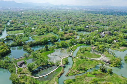 在杭州，走進亞運之城的生態畫卷
