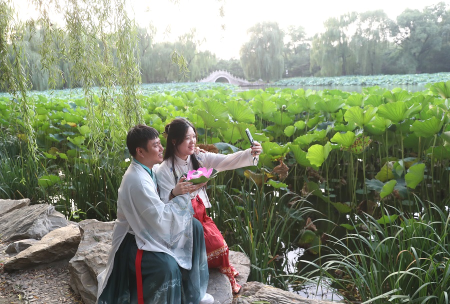 北京：七夕傳統文化節日活動在圓明園遺址公園舉辦