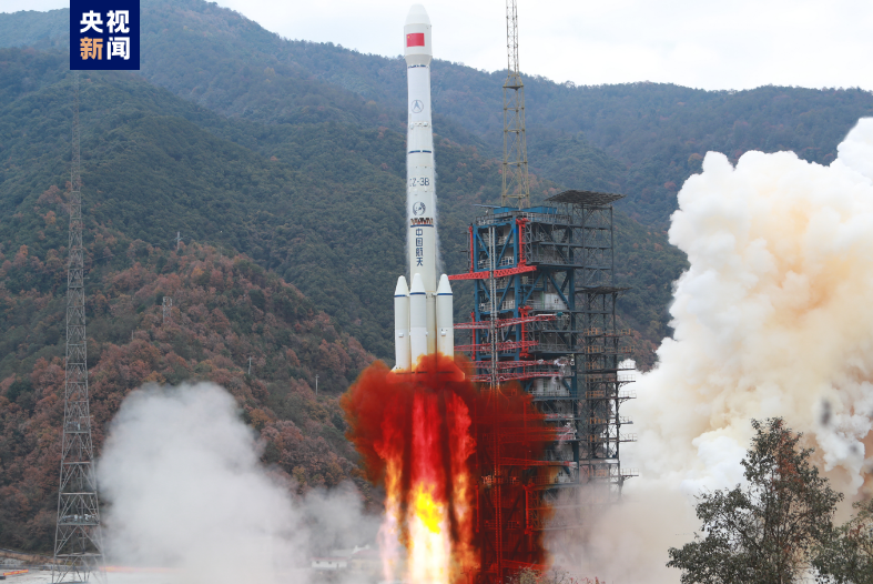 中國成功發射試驗十號02星
