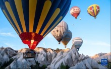 土耳其卡帕多基亞的熱氣球之旅