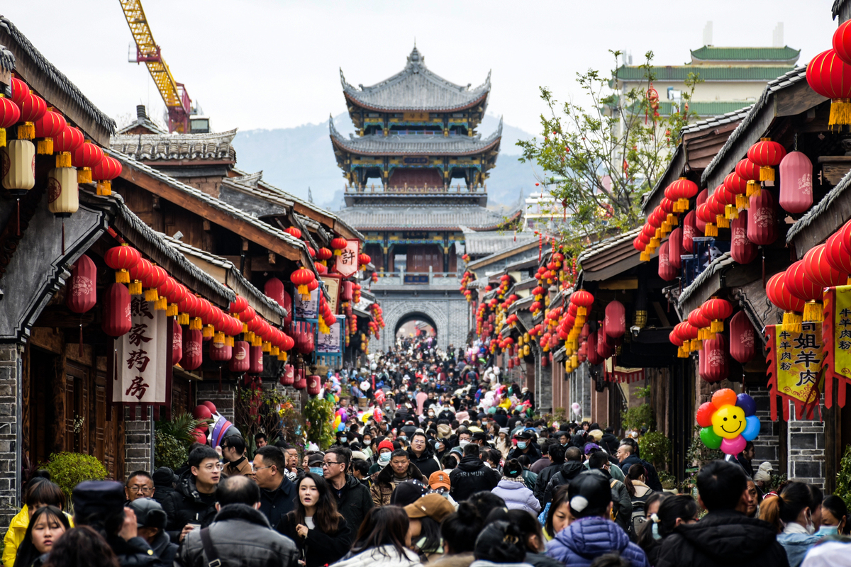 歡樂中國年 旅遊消費旺