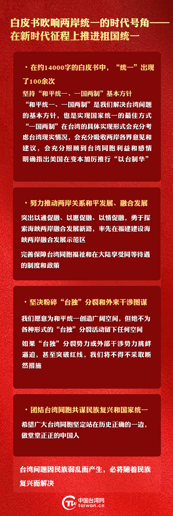 兩岸統一後前景如何？答案就在這份白皮書裏！