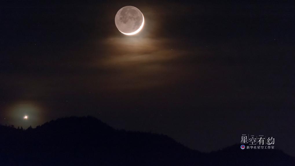 最美“星月童話”來了！10月10日金星合月