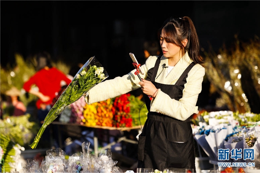 昆明鬥南：一年賣出110億枝鮮花 “亞洲花都”花開正艷