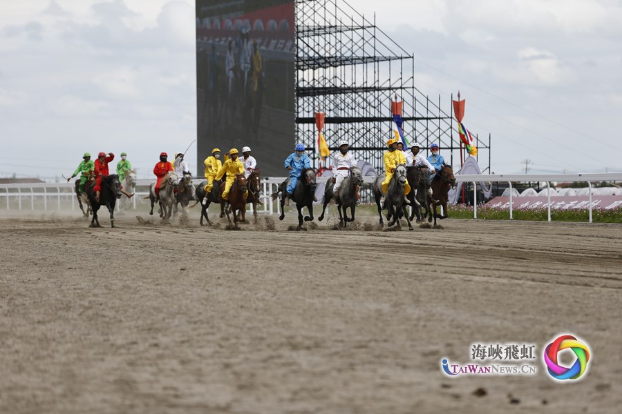 兩岸媒體人走進甘南體驗賽馬活動