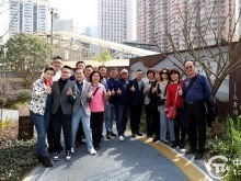 新冠疫情防控進入新階段後 首個台灣縣市議會團抵滬參訪