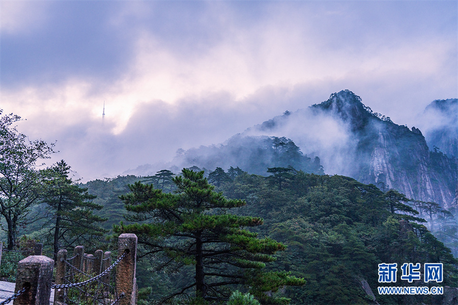 秋日黃山 雲蒸霞蔚