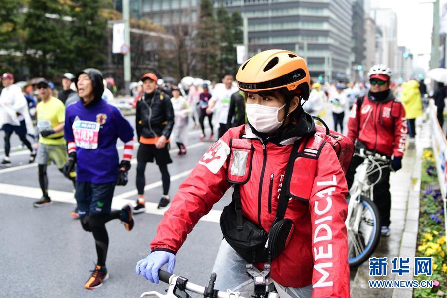 中日合作智慧頭盔首次用於東京馬拉松