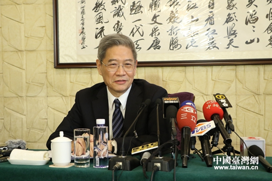 張志軍：我們的目標是團結台灣同胞共同致力民族復興實現和平統一