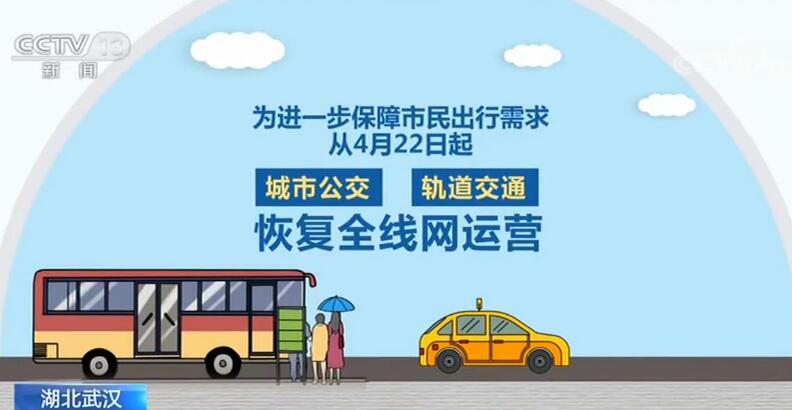 通車了！武漢城市公共交通22日起恢復全線網運營