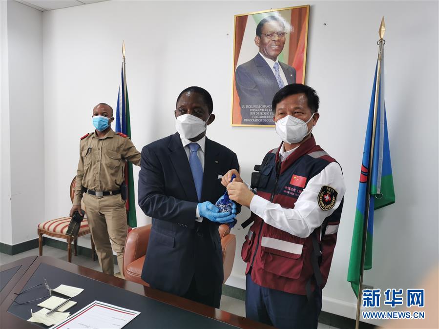 赤道幾內亞總理感謝中國協助抗疫