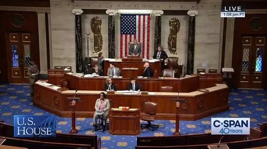圖片默認標題_fororder_2019年5月7日，美國眾議院針對“台灣保證法2019”進行投票