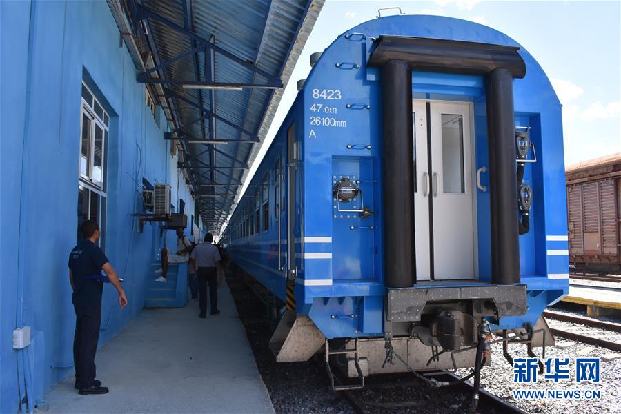 中國列車在古巴正式運行