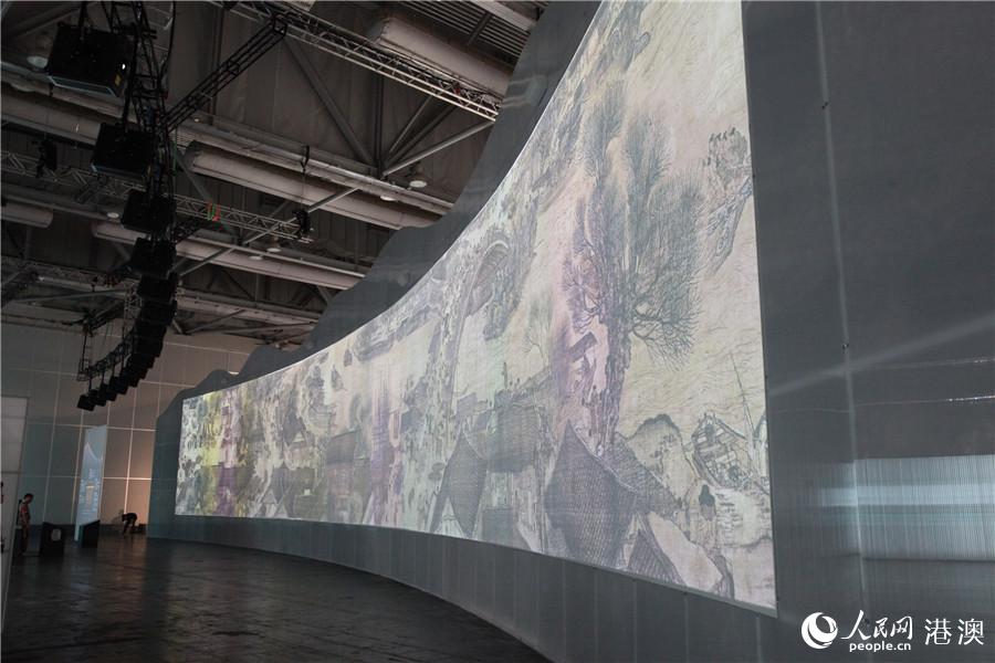 古畫“活”起來——《清明上河圖3.0》亮相香江