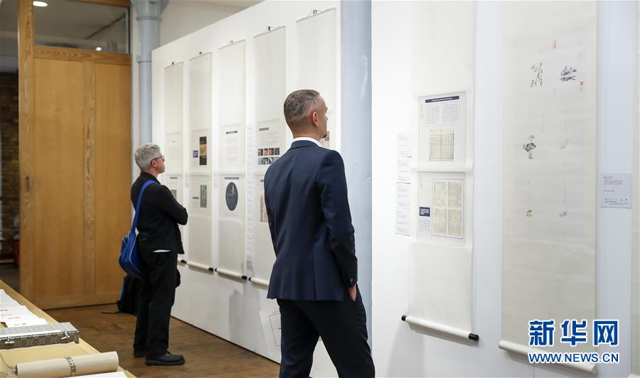 “梓墨千年——十竹齋木版浮水印藝術作品展”在倫敦開幕