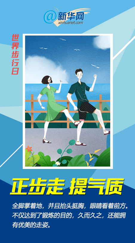 一萬步太枯燥?快來get這些花式走路法 一萬步太枯燥?快來get這些花式走路法