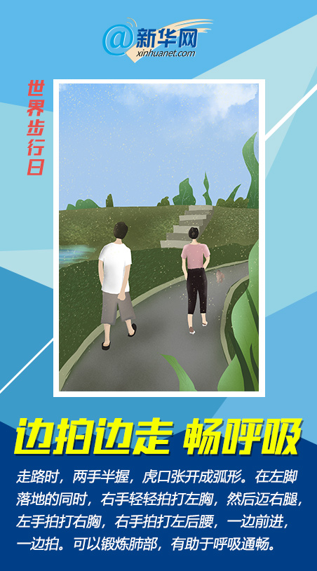 一萬步太枯燥?快來get這些花式走路法 一萬步太枯燥?快來get這些花式走路法