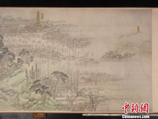 《康熙南巡圖》僅存稿本在瀋陽故宮展出