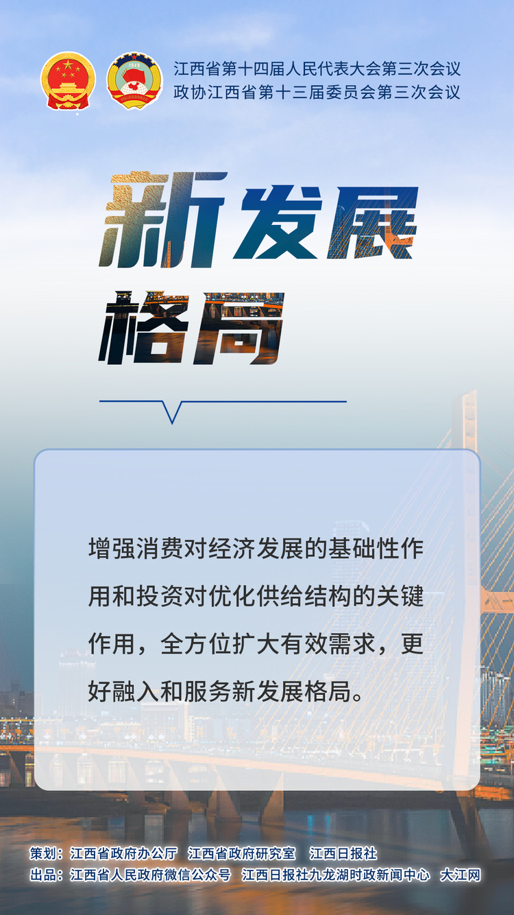 江西兩會策劃 | 看政府工作報告裏的向“新”力