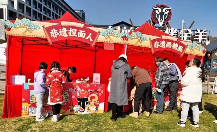 以非遺之名 赴新春之約 南昌灣裏“非遺過大年”活動有聲有色