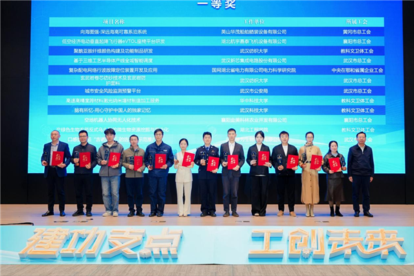 湖北省“工友杯”第七屆職工創業創新大賽收官