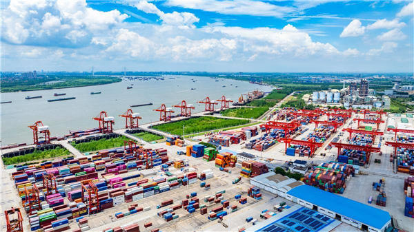 湖北新開闢多式聯運通道航線超30條