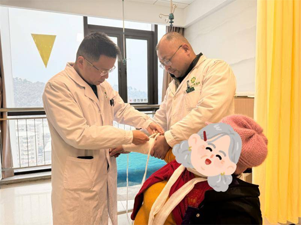 武漢雪天摔傷激增!江夏區中醫醫院單日用傳統正骨手法復位30余例