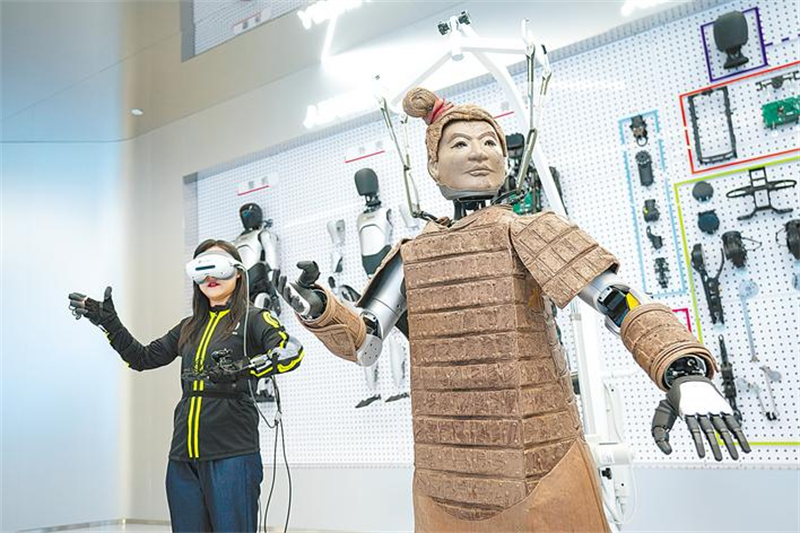 湖北人形機器人引爆全網 科幻名場面何以變成常態化演出