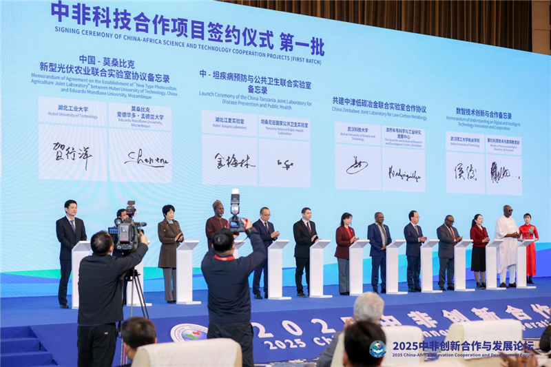 2025中非創新合作與發展論壇在武漢開幕