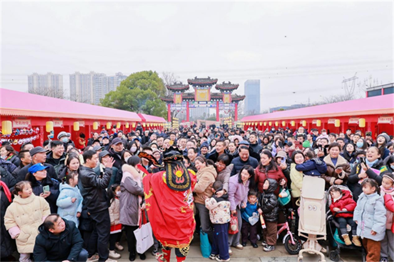 非遺年貨集結 武漢江夏春節活動持續至正月十五