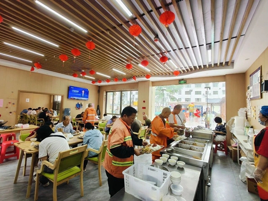 貴州都勻:社區食堂一餐一飯 溫暖一座城