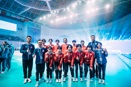 2025年U15世界中學生排球錦標賽在陜西商洛開幕