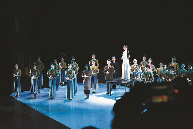 講述南京大屠殺歷史的江蘇原創舞劇《記憶深處》登上法國舞臺