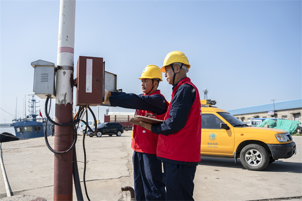 國網丹東供電公司:滿格電點亮“藍色糧倉”_fororder_丹東供電