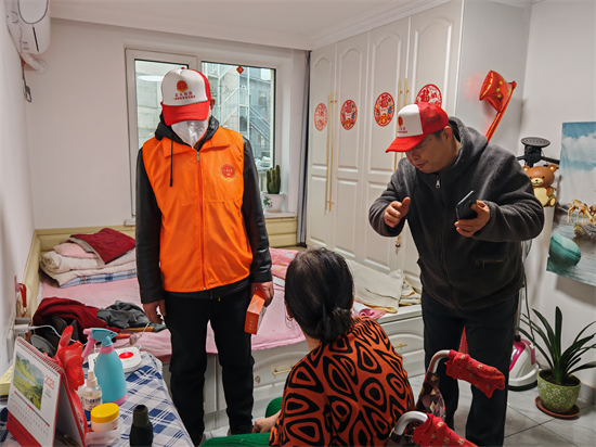 瀋陽市沈河區科技助殘首批呼叫器安裝完成投入運行_fororder_殘聯一鍵1