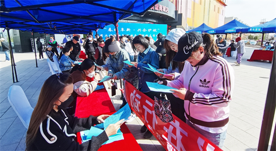 阜新市舉辦“春暖阜新·興企護航”保用工促就業助振興全域聯動大型招聘會_fororder_0507_2