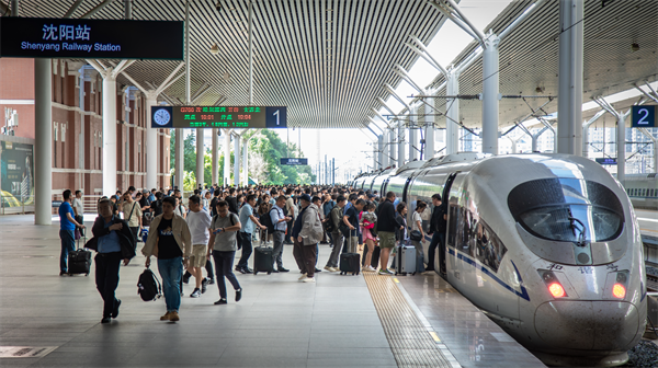 國鐵瀋陽局將於7月1日實行新的列車運行圖 京沈高鐵邁入350公里時速新時代_fororder_張琪鐵路運行圖2