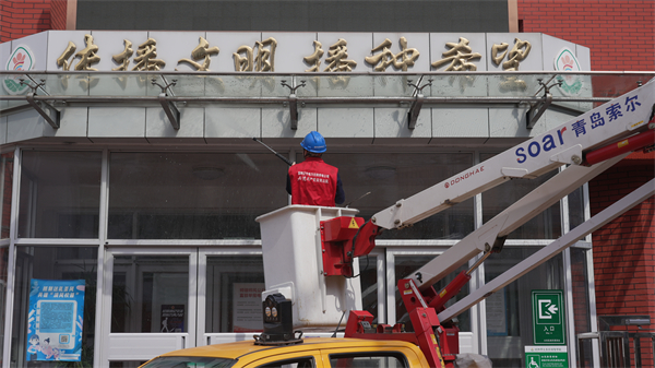 國網瀋陽供電公司：十年一日 守護“折翼天使”_fororder_供電十年2.JPG