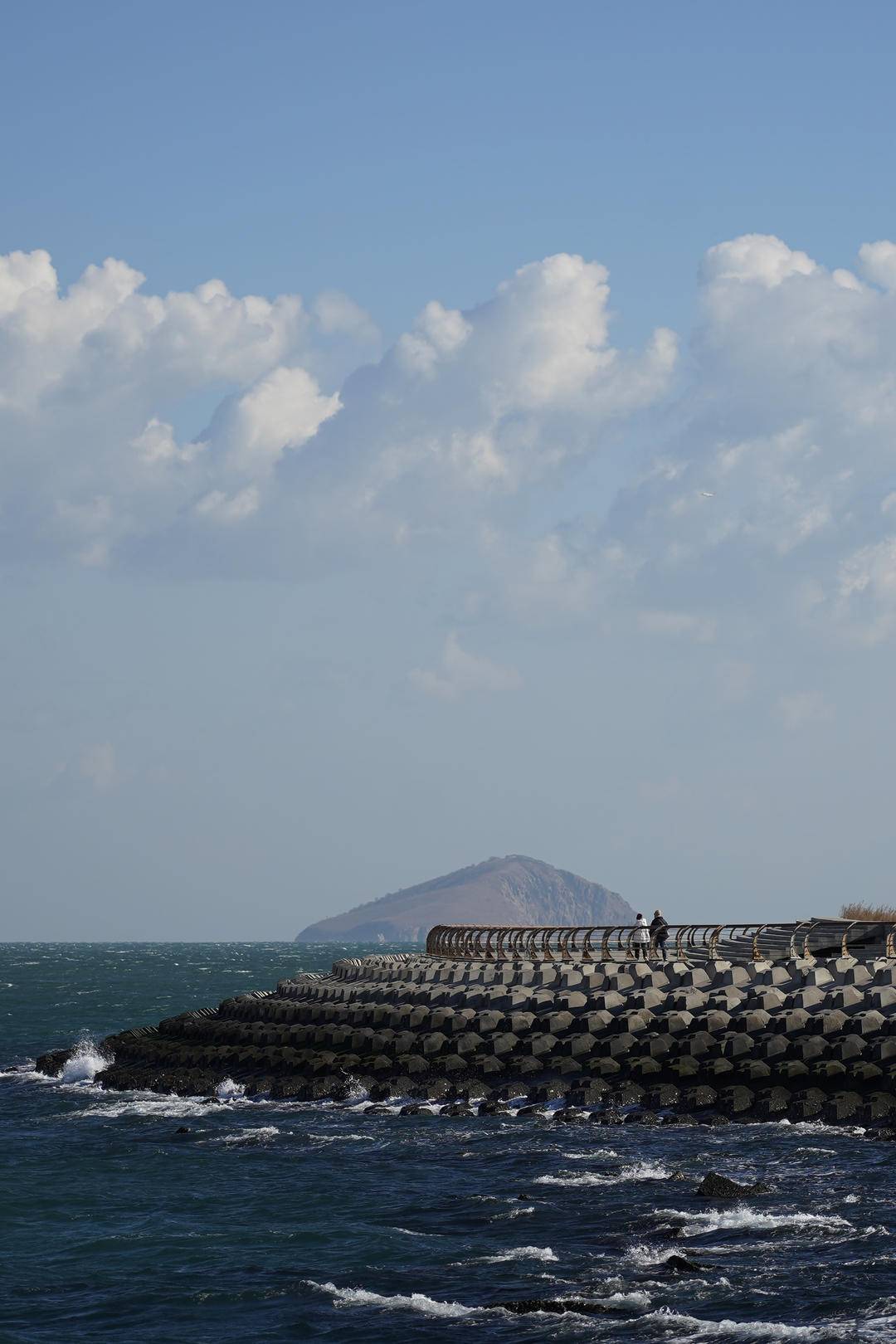 冬日大連的海，長在“審美點”上