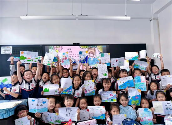 瀋陽市珠江五校二年級開展“水精靈”主題期末測評活動_fororder_教育珠五1_副本