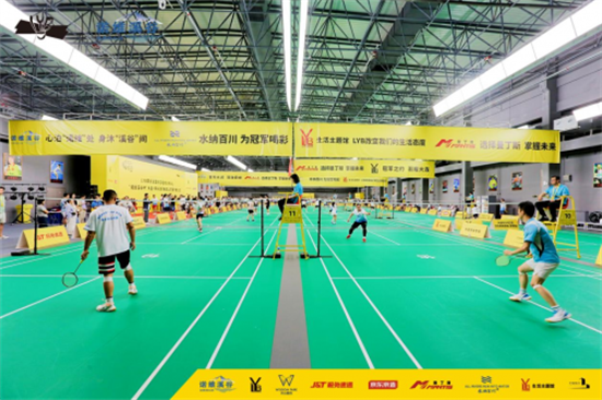 “諾維溪谷杯”大連·李永波羽毛球公開賽揮拍大連_fororder_李永波3