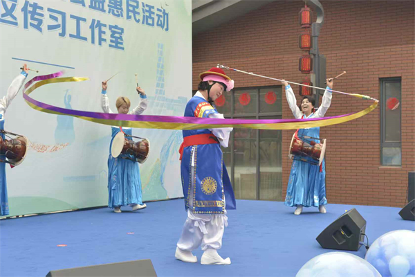 瀋陽大東區啟動“非遺在社區”社區傳習工作室_fororder_供圖：大東區委宣傳部2