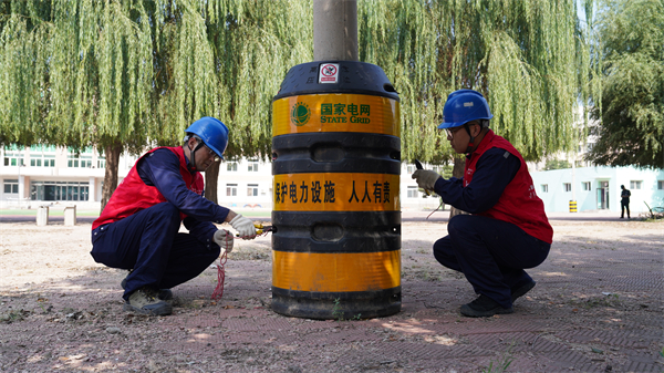 阜新：“電老師”開展實踐課 “紅馬甲”築牢安全線_fororder_阜新供電1