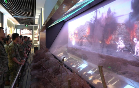 遼寧省錦州軍分區組織官兵參觀配水池戰鬥遺址 開展主題教育活動