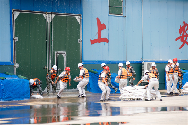 中儲糧遼寧分公司舉辦“遼陽·2025”政企聯合防汛救災應急實戰演練_fororder_中儲糧1